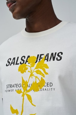 T-shirt slim - Blanc