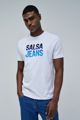T-shirt slim - Blanc