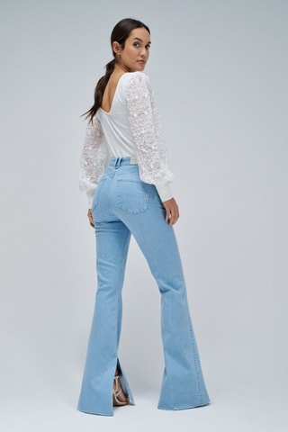 Jean flare - Bleu clair