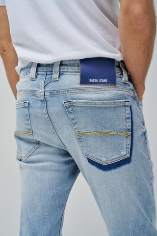 Jean slim - Bleu clair