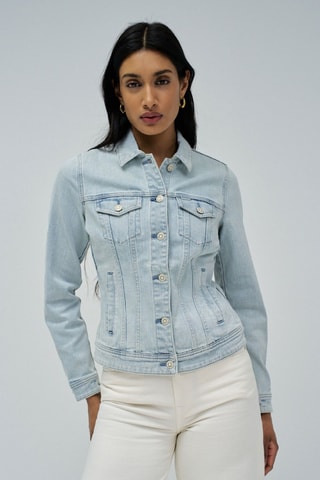 Veste en jean - Bleu clair