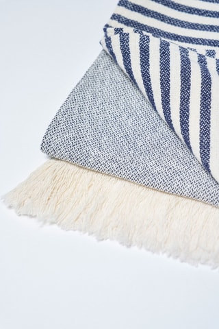 Serviette - Bleu foncé