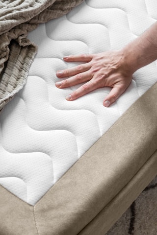 Canapé convertible Charming Charlie - Beige - 3 places - En polyester -  Dimensions couchage 140 x 190 cm