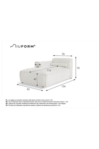 Chauffeuse Flex Felix - Beige foncé - 1 place - En polyester