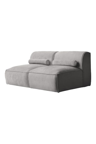Canapé modulaire Flex Felix - Gris - 2 places - En polyester