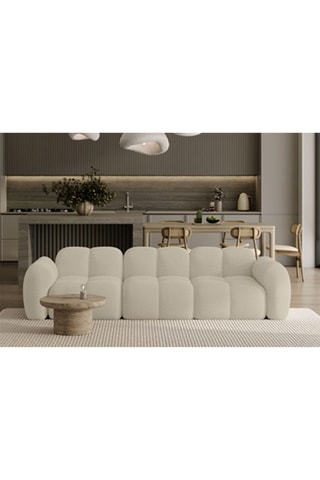 Canapé modulaire Cloud - Beige - 4 places - En polyester