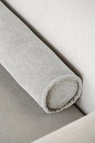 Canapé d’angle gauche modulaire Flex Felix - Beige - 3 places - En polyester