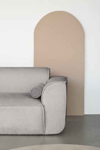 Canapé d’angle gauche modulaire Flex Felix - Gris - 7 places - En polyester