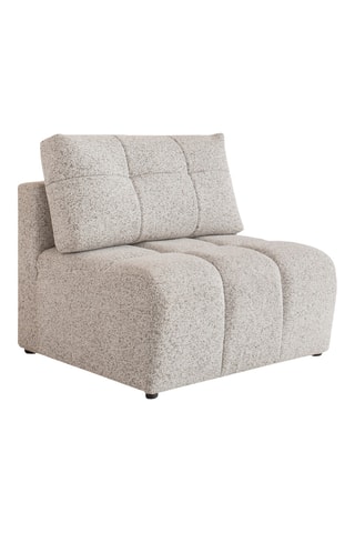 Fauteuil Lulu - Gris chiné - 1 place - En polyester