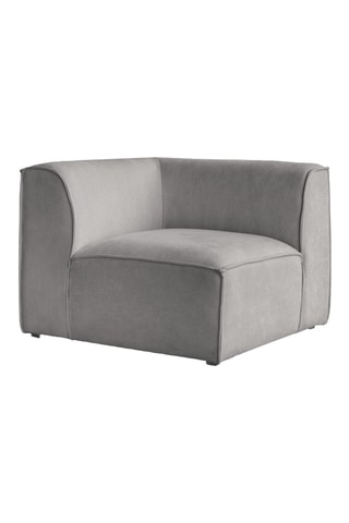Fauteuil modulaire Flex Felix - Gris - En polyester