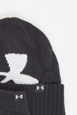 Bonnet et gants - Noir et blanc