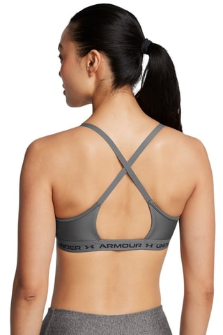 Brassière d’entraînement push-up Crossback - Gris foncé
