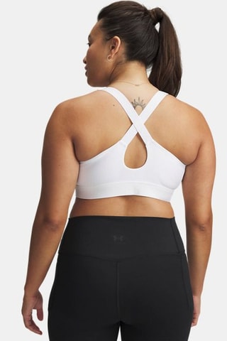 Brassière de sport Infinity High Zip 2.0 - Blanc