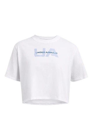 T-shirt cropped Boxy - Blanc