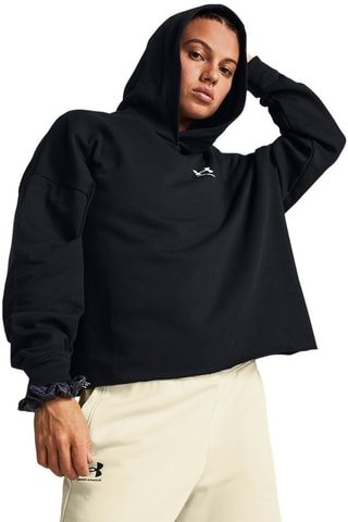 Sweat à capuche Rival Terry - Noir