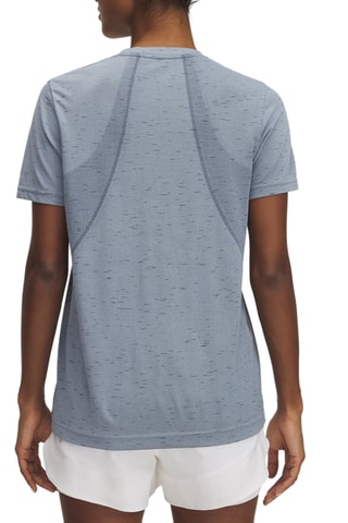 T-shirt loose - Bleu chiné