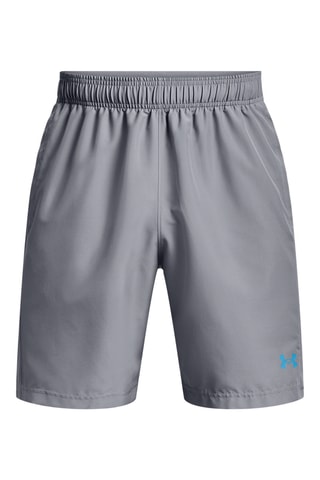 Short taille haute - Gris clair et blanc