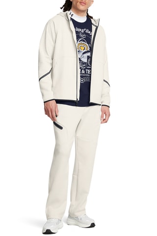 Sweat polaire à capuche - Blanc