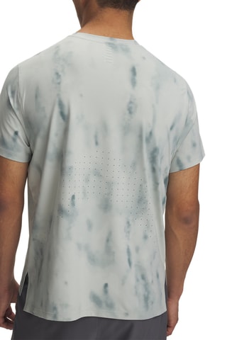 T-shirt de running tie and dye - Vert clair