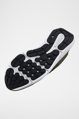 Chaussures de course en cuir - Vert foncé