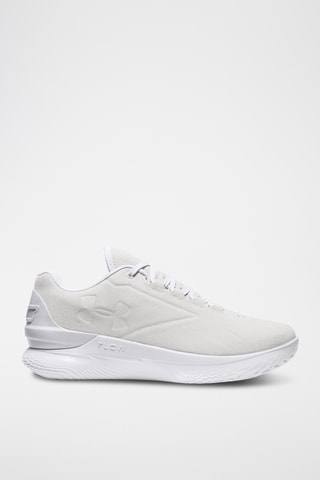 Chaussures de basketball en cuir - Gris clair