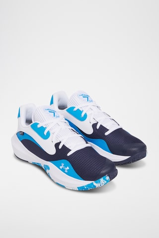 Chaussures de basketball en cuir - Bleu