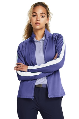 Sweat de golf Storm Midlayer FZ - Violet - Under Armour