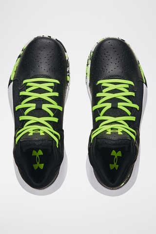Chaussures de basketball en cuir GS Jet '21 - Noir - Under Armour
