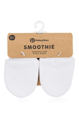 Manoplas de bebé - Blanco