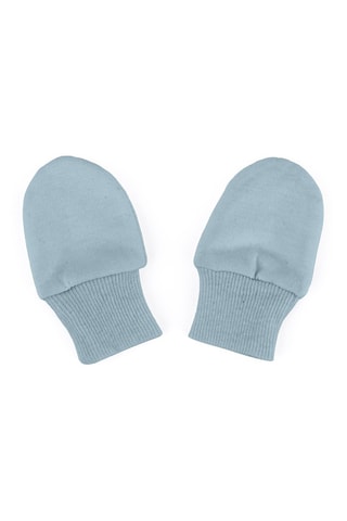 Manoplas de bebé - Azul claro