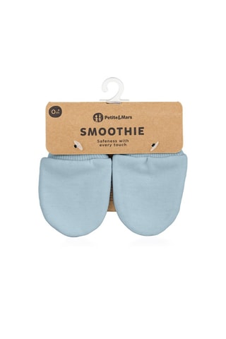 Manoplas de bebé - Azul claro