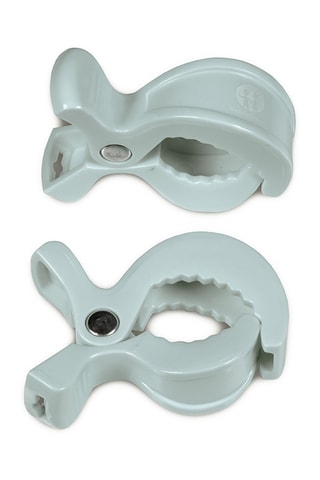 2 pinzas para silla de paseo Peg - Verde