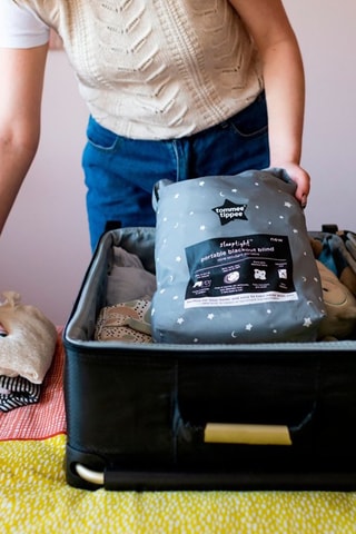 Cortina opaca portátil Sleeptight - Gris - 29 x 23 x 6 cm