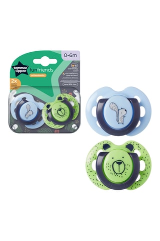 2 chupetas Closer to Nature Fun Dos 0 aos 6 meses