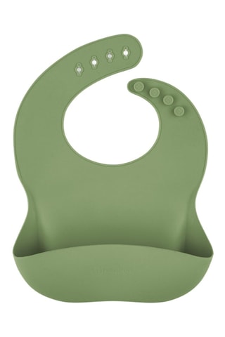 Babero sin PBA - Verde claro - Desde 6 meses