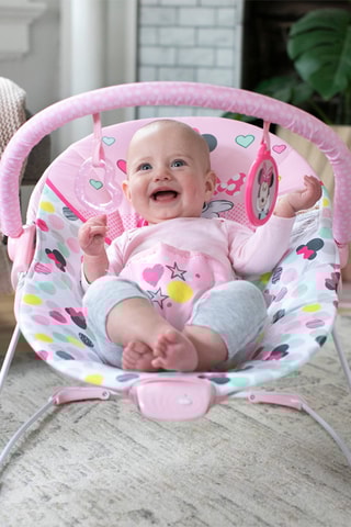 Hamaca con vibraciones Minnie Disney - Desde recién nacido - Hasta 9 kg