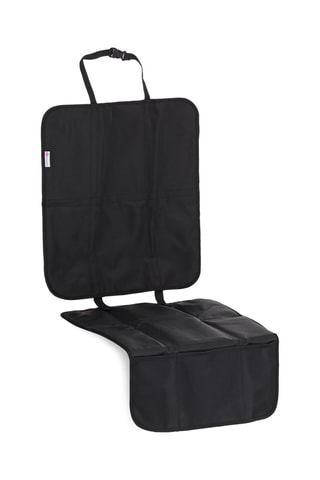 Protector de asiento de coche 3 en 1 Savior - Negro