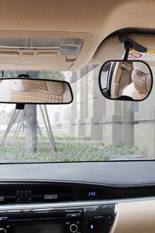 Retrovisor de coche Oskar - Negro