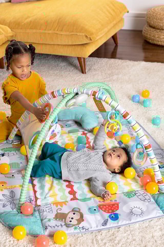 Tapete de desenvolvimento 5 em 1 Totally Tropical - A partir do nascimento