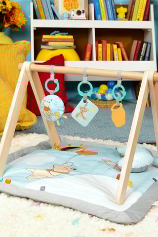 Alfombra de actividades con arco de madera Winnie the Pooh Disney - Desde recién nacido - 76 x 76 x 47 cm