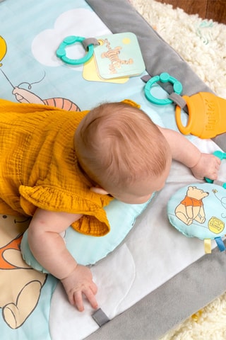Alfombra de actividades con arco de madera Winnie the Pooh Disney - Desde recién nacido - 76 x 76 x 47 cm