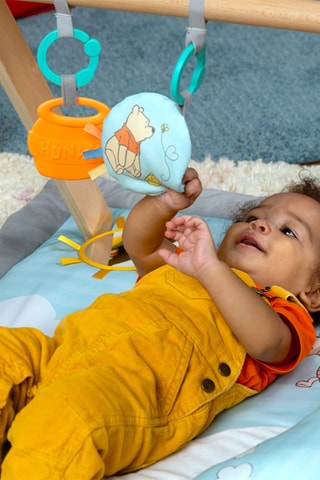 Alfombra de actividades con arco de madera Winnie the Pooh Disney - Desde recién nacido - 76 x 76 x 47 cm