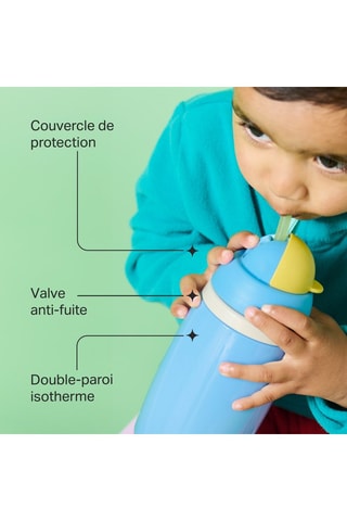 Cantimplora isotérmica - 266 ml - Desde 12 meses