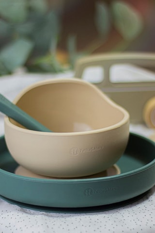 Bol de silicona Take&Match - Arena - 350 ml - Desde 6 meses