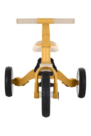Triciclo multifunción - Amarillo y crudo - Desde 18 meses - Hasta 25 kg