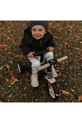 Triciclo multifunción - Beige y negro - Desde 18 meses - Hasta 25 kg