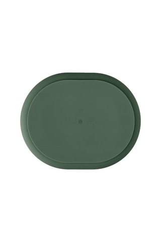 Plato ovalado de silicona Take&Match - Verde - 630 ml - Desde 6 meses