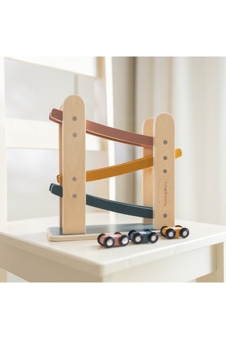 Tobogán para coche de teca - Desde 18 meses