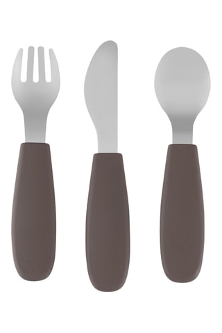 Cubiertos de acero inoxidable y sin BPA - Desde 12 meses