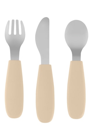 Cubiertos de acero inoxidable y sin BPA - Desde 12 meses